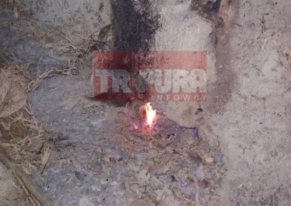 Natural gas discovered at Khowai 